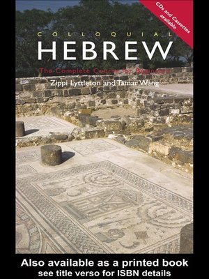 cover image of Colloquial Hebrew